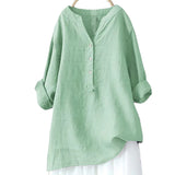 Women's 3-5XL Blouse Fashion Designer Long-Sleeve Tops (Plus Size)-Women's Fashion Designer Plus Size Long-Sleeve Tops-Color 9-Women's fashion designer plus size clothes