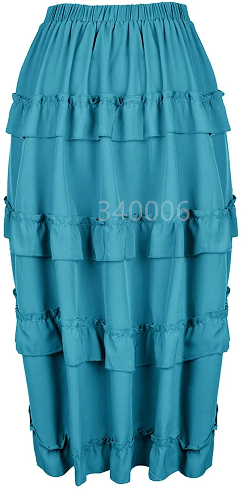 Women's Asymmetrical Gothic Fashion S-6XL Designer Drawstring Skirts (Plus Size)