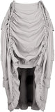 Women's Asymmetrical Gothic Fashion S-6XL Designer Drawstring Skirts (Plus Size)