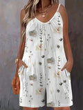 Women's Floral Designer Fashion 2-6XL Rompers Jumpsuits (Plus Size)-Women's Plus Size Fashion Designer Rompers / Jumpsuits-SH76Baise-Women's fashion designer plus size clothes