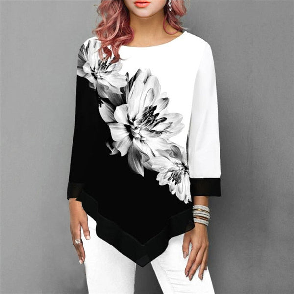 Fashion2wear Casual Floral Print Women White Top - Buy