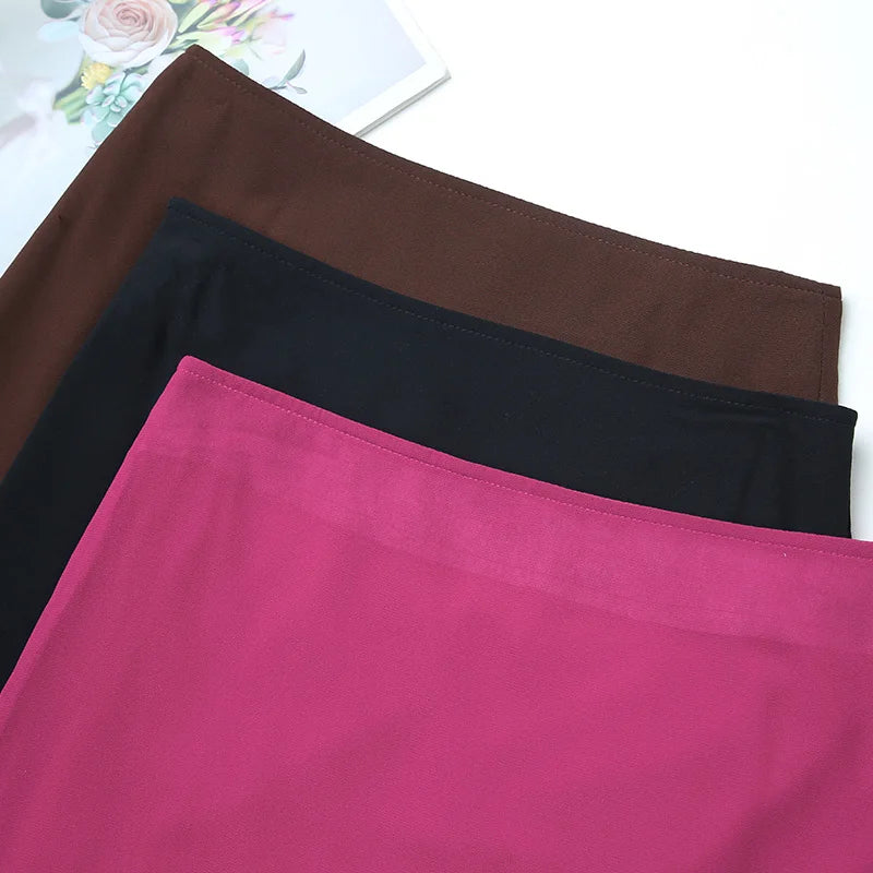 Women's Irregular Chiffon M-3XL Fashion Designer Fishtail Skirts (Midi)-Women's Fashion Designer Skirts-Women's fashion designer plus size clothes