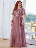 Women's Bridesmaid Fashion Designer Formal Long Dresses (Plus Size)