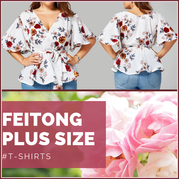 Women&#39;s Fashion Designer Blouses and T-Shirts (Plus Size)