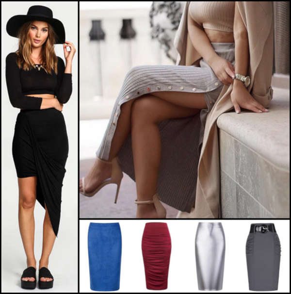 Women&#39;s Fashion Designer Skirts (Midi)