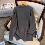 Women's Designer Knitted Tops Fashion 4-9XL Cardigans (Plus Size)