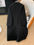 Women's Fashion Designer 5-9XL Collar Trench Coats (Plus Size)