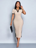 Women's Office Bodycon Fashion Designer S-2XL Dresses (Midi)