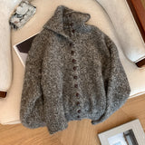 Women's Tops Fashion Designer Turtleneck S-L Cardigans