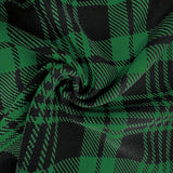 Women's Bodycon 2-5XL Plaid Fashion Designer Mini Skirts (Plus Size)