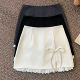 Women's Lace Fashion S-XL Designer A-line  Mini Skirts (Short)