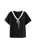 Women's Blouse 5-9XL Fashion Designer Lace T-Shirts (Plus Size)