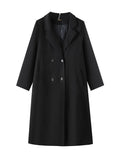 Women's Fashion Designer 5-9XL Collar Trench Coats (Plus Size)