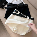 Women's Office S-XL Hip Fashion Designer Mini Skirts (Short)