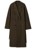 Women's Trench Coat Tops Fashion S-2XL Double Breasted Designer Jackets