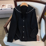 Women's Lapel Knitted Fashion Designer 4-9XL Cardigans (Plus Size)