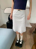 Women's Vintage Plaid XS-L Fashion Designer Harajuku Skirts (Midi)