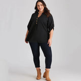 Women's Tunic Tops 2-8XL Fashion Designer Blouse T-Shirts (Plus Size)