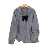 Women's Lapel Knitted Fashion Designer 4-9XL Cardigans (Plus Size)