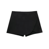Women's Shorts Fashion Designer XS-L Asymmetrical Mini Skirts (Short)