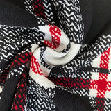 Women's Bodycon 2-5XL Plaid Fashion Designer Mini Skirts (Plus Size)