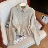 Women's Tops Fashion Designer Turtleneck S-L Cardigans