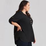 Women's Tunic Tops 2-8XL Fashion Designer Blouse T-Shirts (Plus Size)