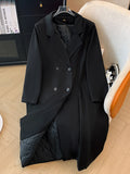 Women's Fashion Designer 5-9XL Collar Trench Coats (Plus Size)