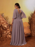 Women's 1-5XL Fashion Designer Backless Elegant Long Dresses (Plus Size)-Women's Fashion Designer Plus Size Dresses-International Women's Clothing