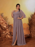 Women's 1-5XL Fashion Designer Backless Elegant Long Dresses (Plus Size)-Women's Fashion Designer Plus Size Dresses-International Women's Clothing