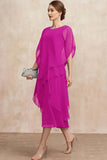 Women's 1-5XL Fashion Designer Layered Chiffon Long Dresses (Plus Size)