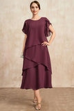 Women's 1-5XL Fashion Designer Layered Chiffon Long Dresses (Plus Size)