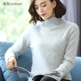Women's 100% Mink Cashmere Knitted Fashion Designer S-L Cardigans