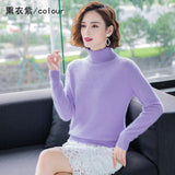 Women's 100% Mink Cashmere Knitted Fashion Designer S-L Cardigans