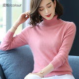 Women's 100% Mink Cashmere Knitted Fashion Designer S-L Cardigans