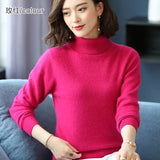 Women's 100% Mink Cashmere Knitted Fashion Designer S-L Cardigans