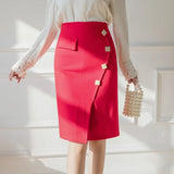 Women's 2-5XL Fashion Designer Bodycon Pencil Skirts (Plus Size)