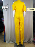 Women's 2-5XL Off Shoulder Fashion Designer Jumpsuits (Plus Size)