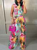 Women's 2-5XL Rompers Fashion Designer Jumpsuits (Plus Size)