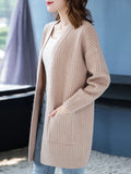 Women's 2-5XL Tops Fashion Designer Knitted Cardigans (Plus Size)