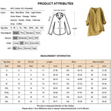 Women's 3-5XL Blouse Fashion Designer Long-Sleeve Tops (Plus Size)