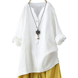 Women's 3-5XL Blouse Fashion Designer Long-Sleeve Tops (Plus Size)