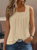 Women's 3-5XL Tops Fashion Designer Blouse Singlets (Plus Size)