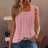 Women's 3-5XL Tops Fashion Designer Blouse Singlets (Plus Size)