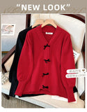 Women's 5-9XL Fashion Designer Loose V-Neck Bow Jerseys (Plus Size)-Women's Tops Fashion Designer Plus Size Jerseys