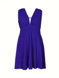Women's A-Line 2-4XL Fashion Designer Short Dresses (Plus Size)
