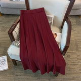 Women's A-Line 4-9XL Fashion Designer Long Skirts (Plus Size)-Women's Fashion Designer Plus Size Skirts-International Women's Clothing