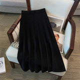 Women's A-Line 4-9XL Fashion Designer Long Skirts (Plus Size)-Women's Fashion Designer Plus Size Skirts-International Women's Clothing