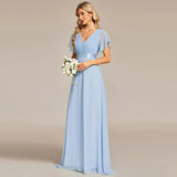 Women's A Line Chiffon 1-5XL Fashion Designer Long Dresses (Plus Size)-Women's Fashion Designer Plus Size Dresses