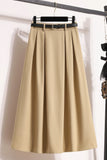 Women's A Line Fashion Designer 1-5XL Midi Skirts (Plus Size)-Women's Fashion Designer Plus Size Skirts-International Women's Clothing